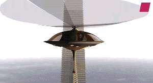 'USONIA' - 1997, Computer animation rendering 'The Living City' by Frank Lloyd Wright © Columbia University New York [Britschgi, Hsu, Schafer, Strang…]