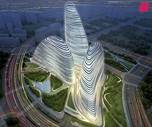 'Wangjing SOHO' by Zaha Hadid Architects 2009 - 2014 Beijing, China, netpic 2014