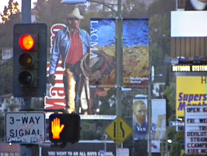 'Marlboro Man' West Hollywood, California, USA, Franz Sdoutz, March 1999